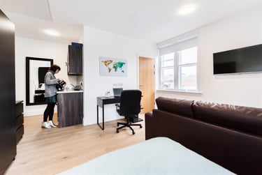 1 bed studio, The Bruce Building, Denton, Newcastle, NE17RP - Image 1